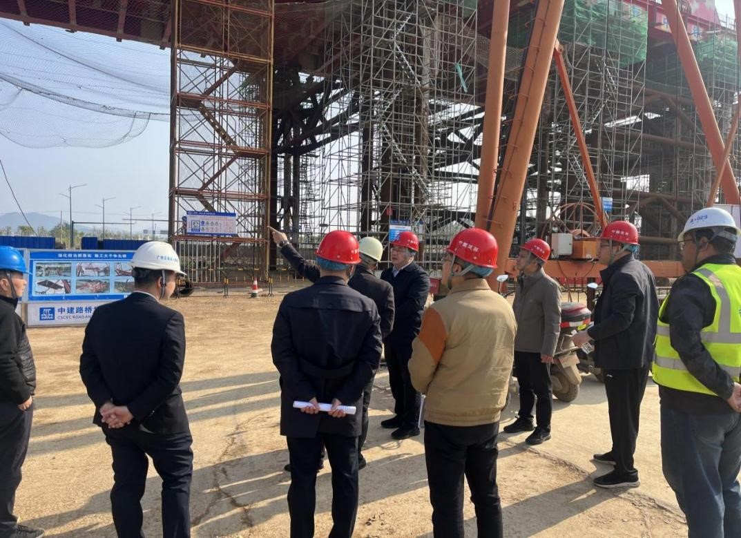 深入项目现场  凝心聚力鼓干劲 ——集团公司主要领导带队开展春节前调研走访活动